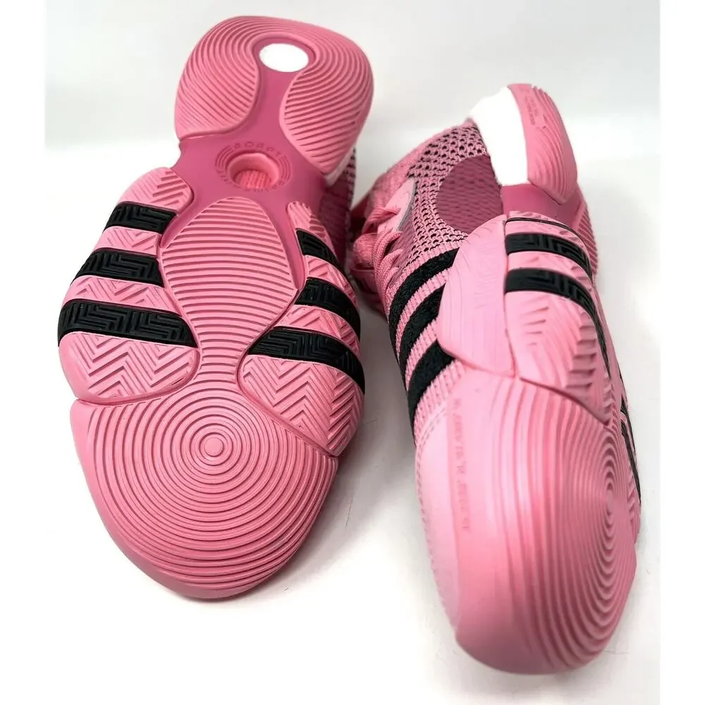 Adidas Mens Sz 12 Trae Young 2.0 Mids Pink Basketball Shoes Trap House IE1667